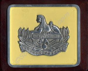 Sphinx badge from the British Rail Class 47 diesel