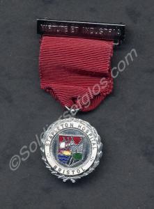 Medal for long service to Stapleton Hospital, Bris