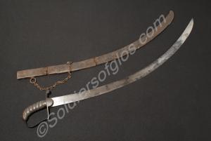 1796 Pattern Light Cavalry sabre, with exaggerated