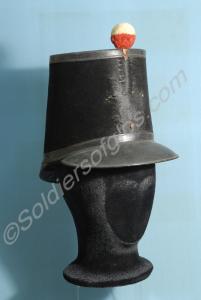 Officer's shako. North Gloucestershire Militia, 18