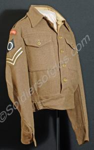 Battledress blouse, with formation sign of 29th In