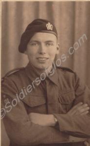 Trooper Gordon Cryer. "D" Squadron, 1st Royal Glou
