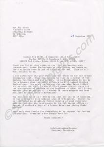 Correspondence relating to Corporal Arthur Edwin B