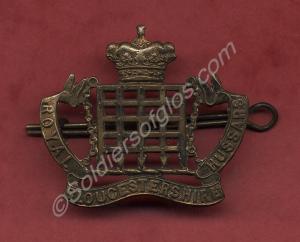 Cap badge. Royal Gloucestershire Hussars. c. 1914-