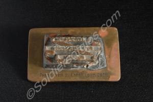 Letter head die of the 28th North Gloucestershire