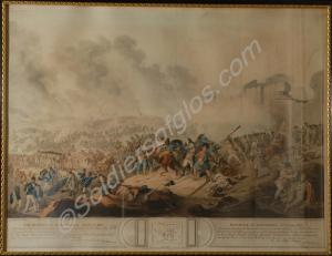 Aquatint of the Battle of Alexandria, March 21st 1