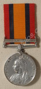 Queen's South Africa Medal with clasp for Defence