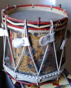 Side drum of The Gloucestershire Regiment.( Possib