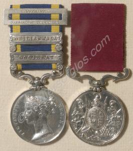 Group of two medals; Punjab Medal with clasps for