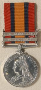 Queen's South Africa Medal with clasps for Cape Co