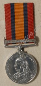 Queen's South Africa Medal with clasp for Defence
