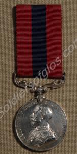 Distinguished Conduct Medal. Awarded to Lance-Corp