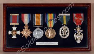 Group of six medals; Distinguished Service Order,