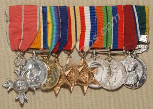 Group of ten medals; Member of the Most Excellent