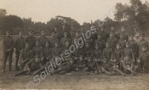 Group of soldiers, unit unidentified. c. 1914-1918