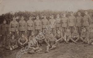 Group of soldiers, unit unidentified. c. 1914-1918