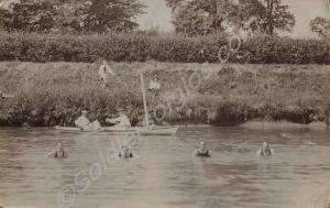 River scene. c. 1914-1918.