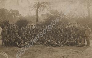 Group of soldiers, unit unidentified. c.1915.
