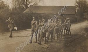 Group of soldiers, unit unidentified. c.1915.