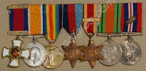 Group of seven medals; Distinguished Service Order