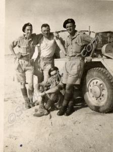 "Group, round my scout car before we went up in th