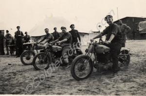 "H.Q. team at the start of the trial. Pete is the
