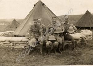 Group of RGH troopers with Wolseley helmets in cam