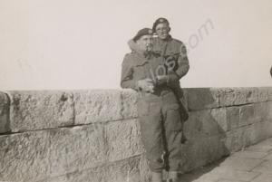 Two troopers of the Royal Gloucestershire Hussars.