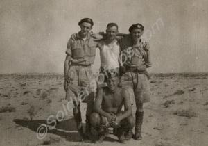 Troopers of the Royal Gloucestershire Hussars. Egy