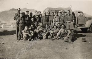 Troopers of the Royal Gloucestershire Hussars. Egy