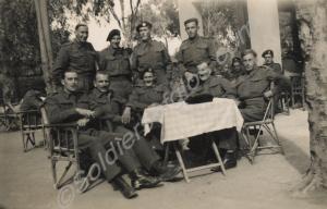 Troopers of the Royal Gloucestershire Hussars. Egy