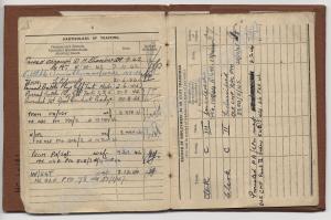 Soldier's Service and Army Record Book belonging t
