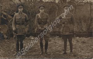 Three officers of the Royal Gloucestershire Hussar