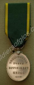 Territorial Force Efficiency Medal. Awarded to 114