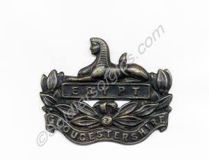 Officer's metal forage cap badge.T.A. Soldiers. Gl