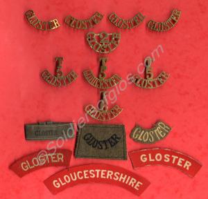 A collection of various types of Gloucestershire R