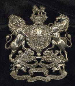 Helmet plate. 1st Gloucestershire Engineer Volunte