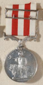 Indian Mutiny Medal. Awarded to Captain R.C. Dudge