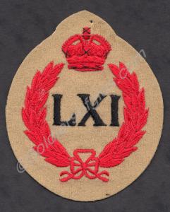 Woven badge worn by the Athletics Team, 2nd Battal