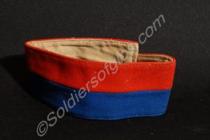 Staff Officer's arm band. Worn by Major J.R.L.H. S