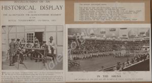 Details and images of the  Royal Tournament at Oly