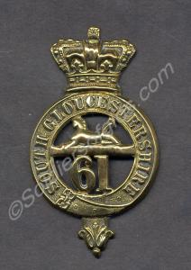 Other Ranks' Glengarry cap badge with Queen's crow