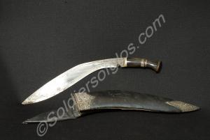 Gurkha kukri.  4th Prince of Wales's Own Gurkhas.