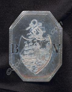 Belt plate worn by the 1st Gloucestershire Bristol