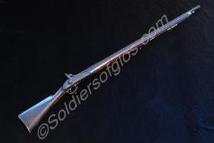 British smooth bore percussion Tower musket with V