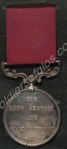 Long Service and Good Conduct Medal from the reign