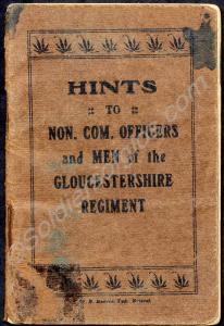 Booklet entitled "Hints to Non.Com Officers and Me