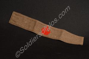 Armlet issued to British army recruits under the '