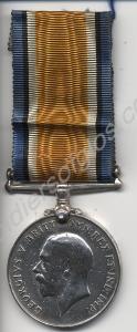 British War Medal. 1914-1918. Uninscribed.
