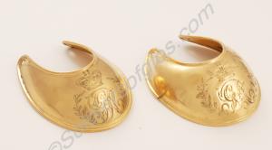 Two reproduction British officer's universal patte